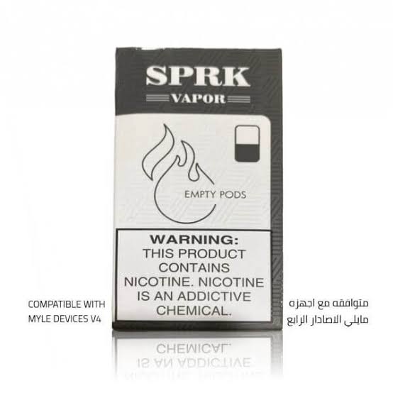 Myle v4 spark empty pods